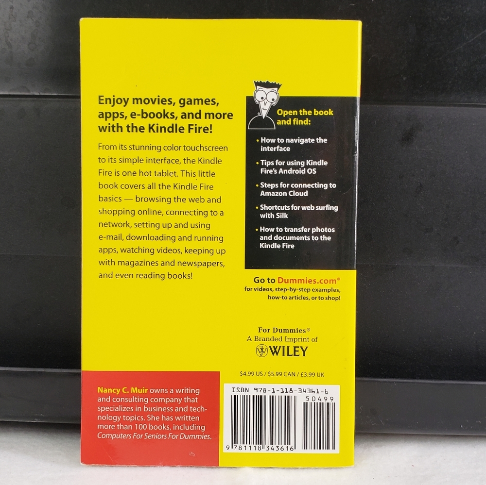 Black Kindle Fire eBook Reader Guide - Picture 2 of 2